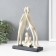 Souvenir Polystone "House there is the family" White 7x17x24.5 cm
