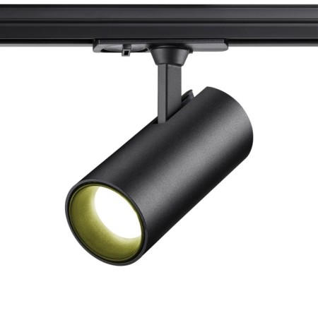 Snow -bearing single -phase two -core LED Novotech. Selene, 24W, LED, 165x80x80 mm, black color
