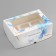 Box for 6 cupcakes with a window, "beautiful moments", 25 x 17 x 10 cm, confectionery packaging