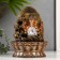 The desktop fountain from the network, the backlight "Ganesha at the cliff with a waterfall" 28x20x20 cm