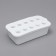 Box for growing green onions, 29 × 16 × 8.5 cm, 2.5 l, 10 holes, white, Greengo