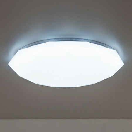 Lamp Citilux "Astron" CL733480G, 37.5x37.5x8 cm, 1x48W, LED, Color White-31
