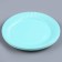 Disposable dishes: paper plate "mint", plain, 18 cm