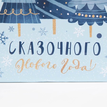 Laminated vertical packet “Fairytale!”, MS 18 x 23 x 8 cm, New Year-3