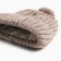 Female Winter hat, beige color, size 56-60