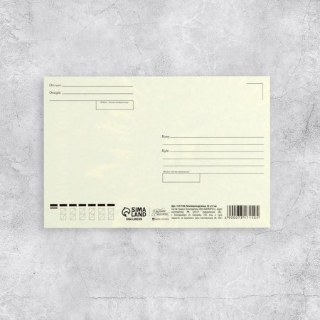 Mail card "Dear dad", 10 × 15 cm-1