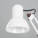 Table lamp on a hinges 800 "Crucial, white" E27 40W Risalux