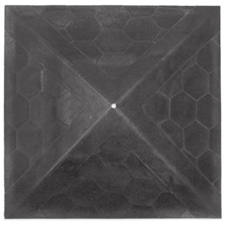 PPK cap to a column column, 1.5 × 1.5 bricks, 39 × 39 × 4.3 cm, terracotta, “flexible tile”-4