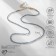 Skoker Shar No. 2 faceted “spinel”, gray color, 37 cm with an extension cm 7 cm