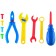 Конструктор винтовой Лео и Тиг, 78 деталей