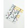 Domino board game "Matryoshka", bone 4.9 x 2.4 x 0.9 cm