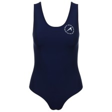 Купальник слитный ONLYTOP, спортивный, р. 40, цвет синий