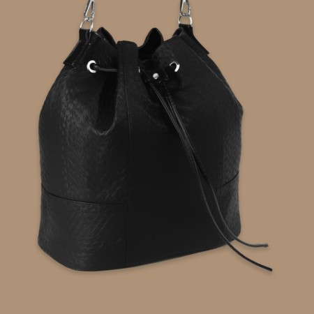 Sucking for a bag, 82 ± 3 × 0.8 cm, black/silver color-2