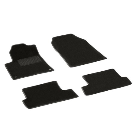 Pile rugs for Peugeot 407, 2004-2010