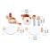 Set of game "dishes", 13 items