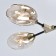 Hamburg chandelier, size 80x20x80 cm, 240W 6xe14 IP 20