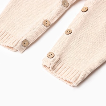 Combine Children's Knitted Minaku, height 86-92, beige color-9