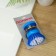 Brush with a dispenser for the detergent of the share, the color is blue