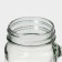 Bank Glass Daula "wine", 450 ml, 10 × 7.5 × 13 cm, with a handle, a lid and a tube