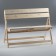 The bench is folding