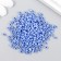 Beads "Zlatka" 08/0, 3 mm, 10 g 0123a t. Blue