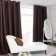 Curtain curtain "Etel" width 200 cm, height 250 cm, color chocolate