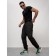 Sports male winter, size 54, black color