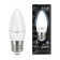 LED LED Black 9.5W candle 4100K neutr. Bel. E27 950LM GAUSS 103102210
