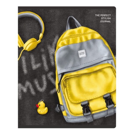 Notebook of 48 sheets in the cage "My style", cover coated cardboard, matte lamination, mix-5