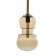 Suspension lamp mantra sonata, e27, 1x20W, 750 mm, bronze color