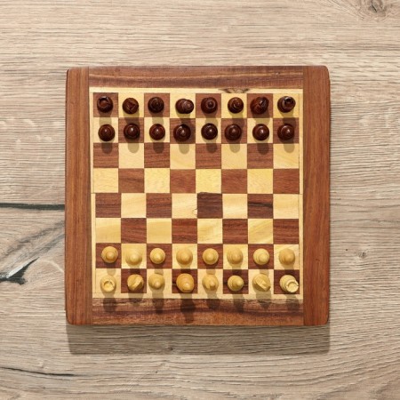 Magnetic chess 20.5x20.5x3.5 cm, shisham tree-4