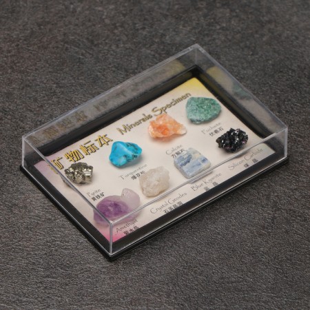 Collection of minerals, 8pcs
