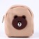 Bag for the doll "Bear", beige color