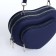 Bag Women's Cross-Bodi with a zipper, blue color