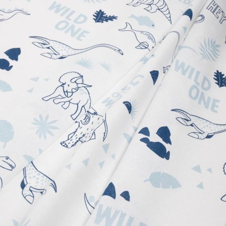 Diaper "Baby I" Wild One 75*120 cm, calico, cotton 100%-3