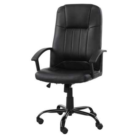 A chair for the head of the Brabix Device MS-002, 4 massage modules, eco-leather, black-3