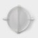 Form for modeling dumplings, d = 12 cm, white color