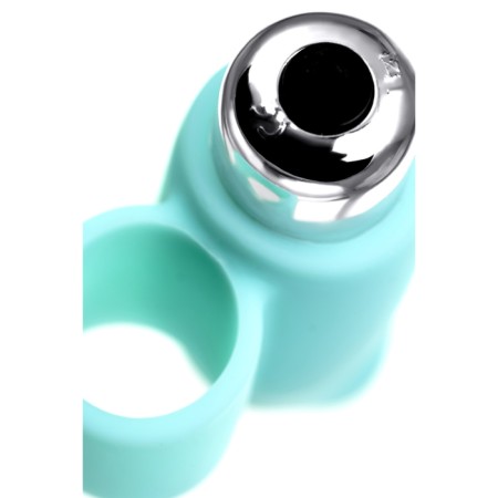 Vibration -boxing on a finger for clitoral stimulation Jos Bliss, silicone, mint, 9 cm-7