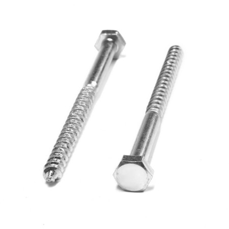Tundra bolt, capercaillie, plumbing, Din571, M10x140 mm, 4.8 - 5 kg-2
