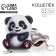 Children's wallet "Puffy panda", 8*11 cm