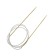 Circular knitting needles, bamboo, 100 cm/2.0 mm