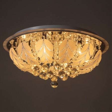 Chandelier 5855/600 chrome 8x40W E14 LED+Blue PDU 60x60x27cm-5