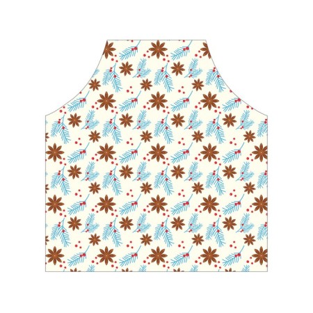 Apron kitchen with a photocrint "spicy cloves", adjustable, size OS-1