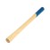 The handle is wooden round, diameter 23/20 mm, length 280 mm