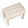 Music Life Piano Bange Sit 55 x 34, height 48-58 cm, white