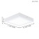 Fueva lamp 1 18W LED 4000K white 22.5x22.5x3.5 cm