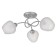 Chandelier 1085/3SL 40W E27 silver 54x54x24 cm Bayerlux