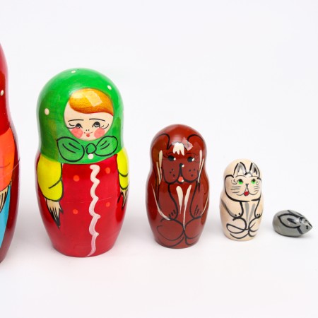 Matryoshka-tank "Turnip", 5 in 1-1