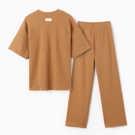 Women's costume (T -shirt and trousers) Mist, p. 44-46, brown-13