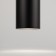 Lamp GU10, D80x30 cm, black